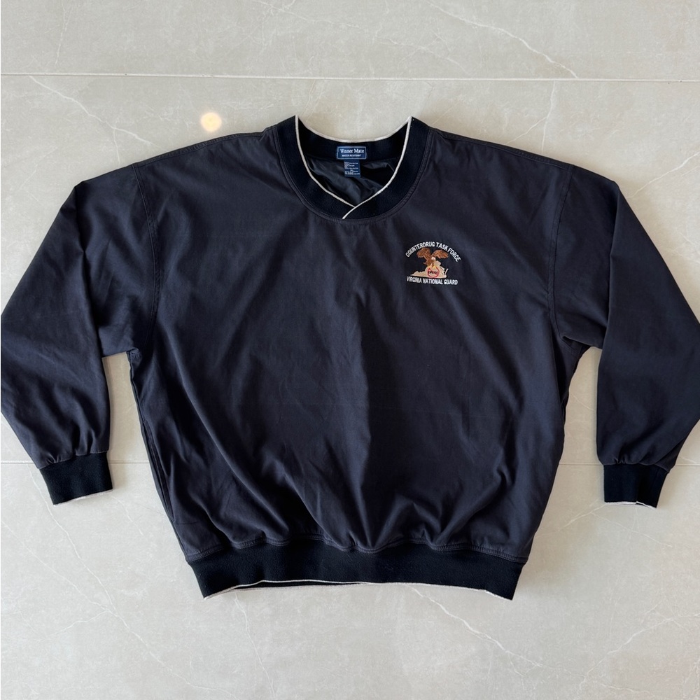 Vintage Black Crewneck Sweater